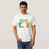 Roche Familienname-Klee T-Shirt (Vorne ganz)