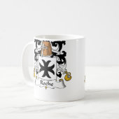 Roche Familienwappen Kaffeetasse (Vorderseite Links)