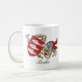 Roche Familienwappen Kaffeetasse (Links)