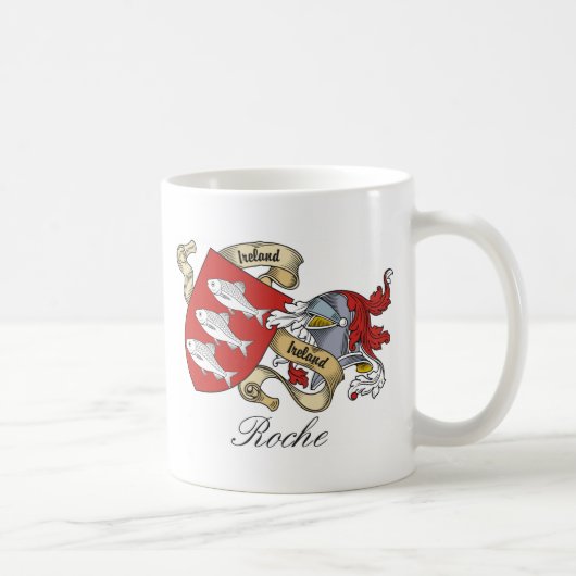 Roche Familienwappen Kaffeetasse (Rechts)