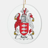 Roche Familienwappen Keramikornament (Links)