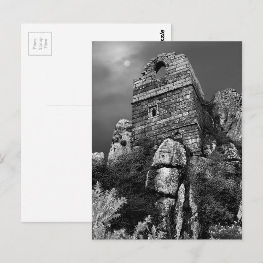 Roche Rock, Cornwall Postkarte (Vorne/Hinten)