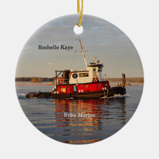 Rochelle Kaye Keramik Ornament (Vorne)