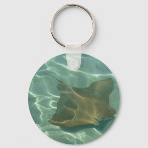 Rochen im Meer Schlüsselanhänger