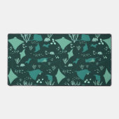 Rochen Schwimmen unter Wasser, Cooles Meer Schreibtischunterlage (Vorderseite)