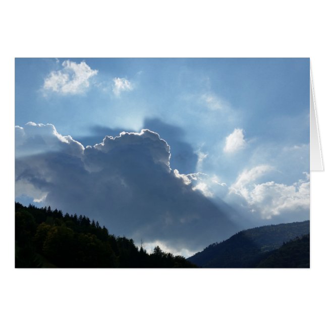 Rochen und Wolken (Vorderseite (Horizontal))