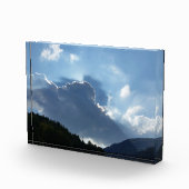 Rochen und Wolken Fotoblock (Rechts)