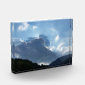 Rochen und Wolken Fotoblock (Links)