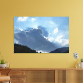 Rochen und Wolken Leinwanddruck (Insitu (Wohnzimmer))
