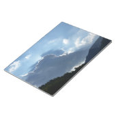 Rochen und Wolken Notizblock (angewinkelt)