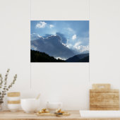 Rochen und Wolken Poster (Küche)