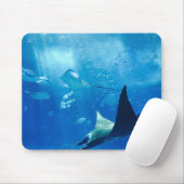 Rochen unter Wasser Mousepad (Mit Mouse)