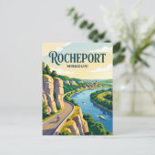 Rocheport (Missouri) Postkarte (Stehend Vorderseite)