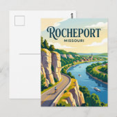 Rocheport (Missouri) Postkarte (Vorne/Hinten)