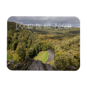 Rocher du Hat Famous View, Belgien Magnet