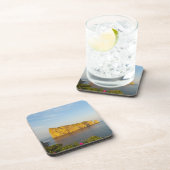 Rocher Perce (Perce Rock), Quebec, Kanada. Getränkeuntersetzer (Rechte Seite)