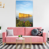 Rocher Perce (Perce Rock), Quebec, Kanada. Leinwanddruck (Insitu (Wohnzimmer))