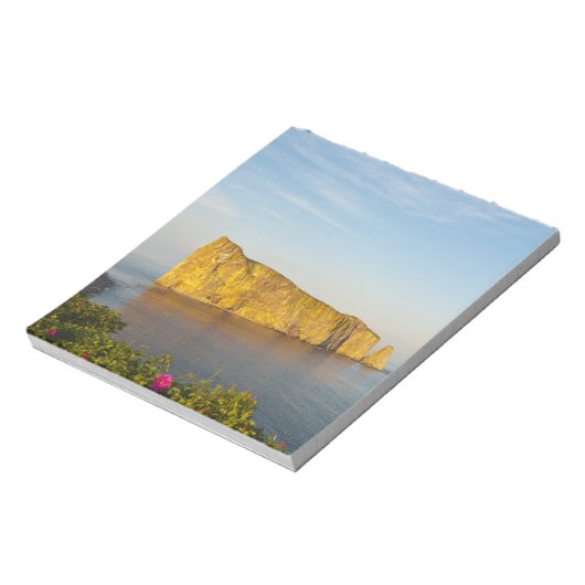 Rocher Perce (Perce Rock), Quebec, Kanada. Notizblock (Rotiert)