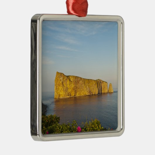 Rocher Perce (Perce Rock), Quebec, Kanada. Ornament Aus Metall (Rechts)