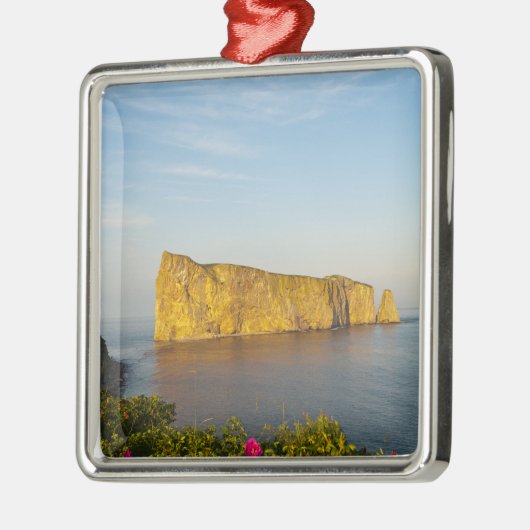 Rocher Perce (Perce Rock), Quebec, Kanada. Ornament Aus Metall (Links)