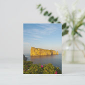 Rocher Perce (Perce Rock), Quebec, Kanada. Postkarte (Stehend Vorderseite)