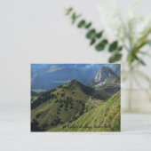 Rochers de Naye, Schweiz Postkarte (Stehend Vorderseite)