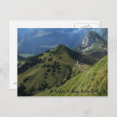 Rochers de Naye, Schweiz Postkarte (Vorne/Hinten)