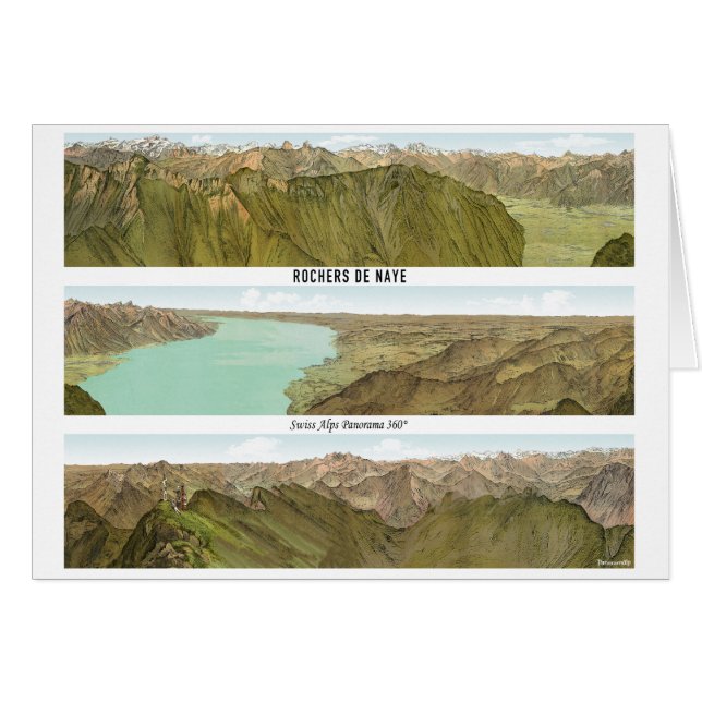 ROCHERS-DE-NAYE Swiss Alps Panorama 360° (Vorderseite (Horizontal))