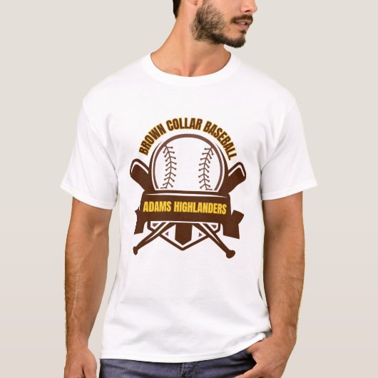 Rochester Adams High School Baseball T-Shirt (Vorderseite)