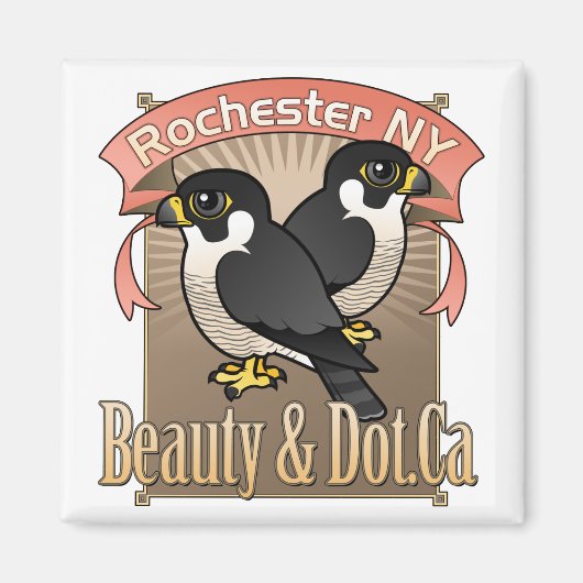 Rochester Beauty & Dot.Ca Magnet (Vorne)