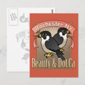 Rochester Beauty & Dot.Ca Postkarte (Vorne/Hinten)