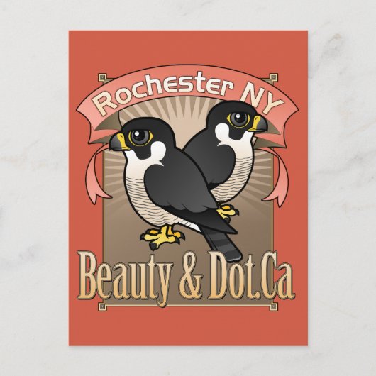 Rochester Beauty & Dot.Ca Postkarte (Vorderseite)