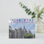 Rochester Cathedral Ansichtskarte Postkarte (Stehend Vorderseite)