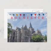 Rochester Cathedral Ansichtskarte Postkarte (Vorne/Hinten)