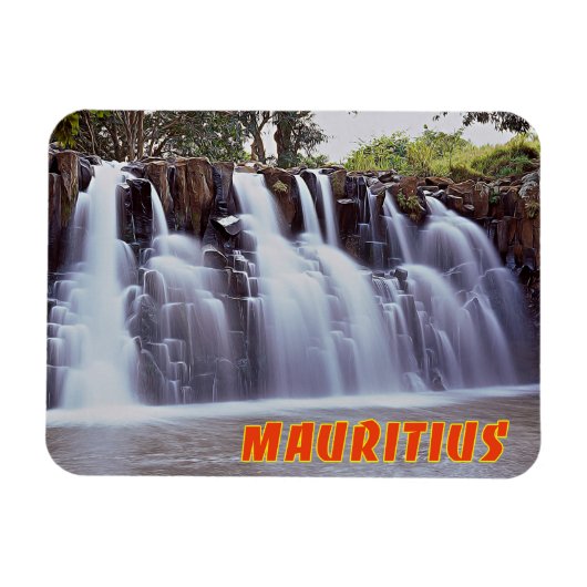 Rochester Falls, Mauritius Magnet (Horizontal)