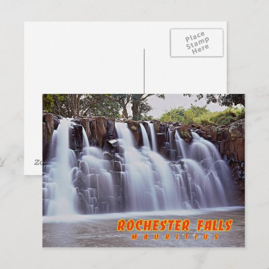 Rochester fällt, Mauritius Postkarte (Vorne/Hinten)