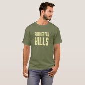 Rochester Hills Michigan Printed T - Shirt (Vorne ganz)