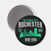 Rochester Magnet (Vorderseite/Rückseite)