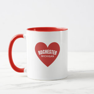 Rochester Michigan Heimat Kaffee Tasse