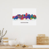 Rochester Minnesota Skyline Poster (Küche)