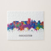 Rochester Minnesota Skyline Puzzle (Horizontal)