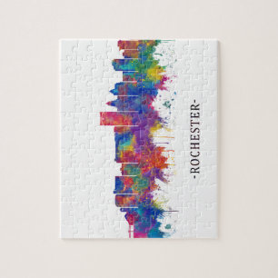 Rochester Minnesota Skyline Puzzle