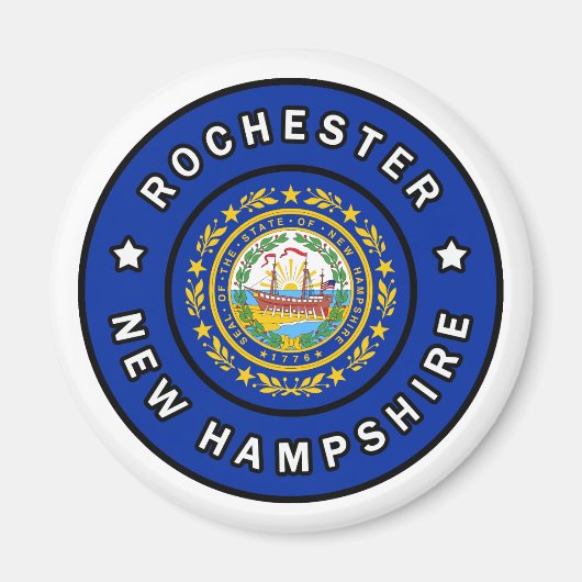Rochester New Hampshire Magnet (Vorne)
