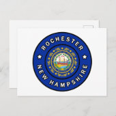 Rochester New Hampshire Postkarte (Vorne/Hinten)
