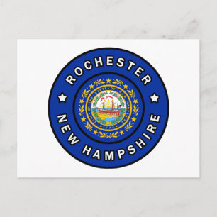 Rochester New Hampshire Postkarte