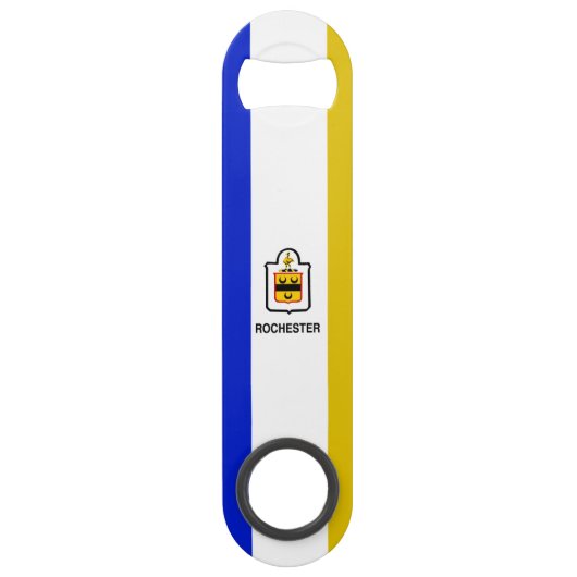 Rochester (New York) City flagge Speed Flaschenöffner (Vorderseite)