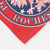 Rochester New York Polish Eagle Fleecedecke (Ecke)