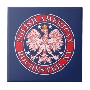 Rochester New York Polish Eagle Fliese