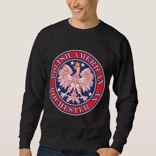 Rochester New York Polish Sweatshirt (Vorderseite)