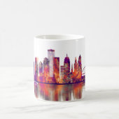 Rochester New York Skyline Kaffeetasse (Mittel)